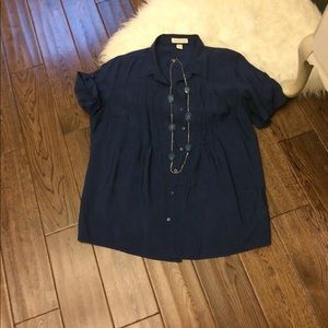 Coldwater Creek short sleeve blouse